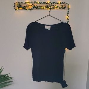 Anthropologie Saturday and Sunday Black Top